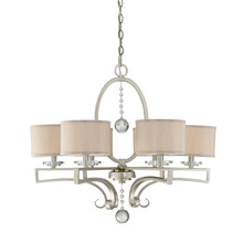 Savoy House 1-250-6-307 - Rosendal 6-Light Chandelier in Silver Sparkle