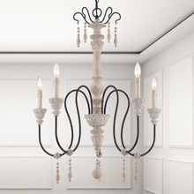 Savoy House 1-290-5-23 - Ashland 5-light Chandelier In White Washed Driftwood