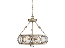 Savoy House 6-6702-3-114 - Warwick 3-Light Covertible Semi-Flush or Pendant in Brittannia Gold