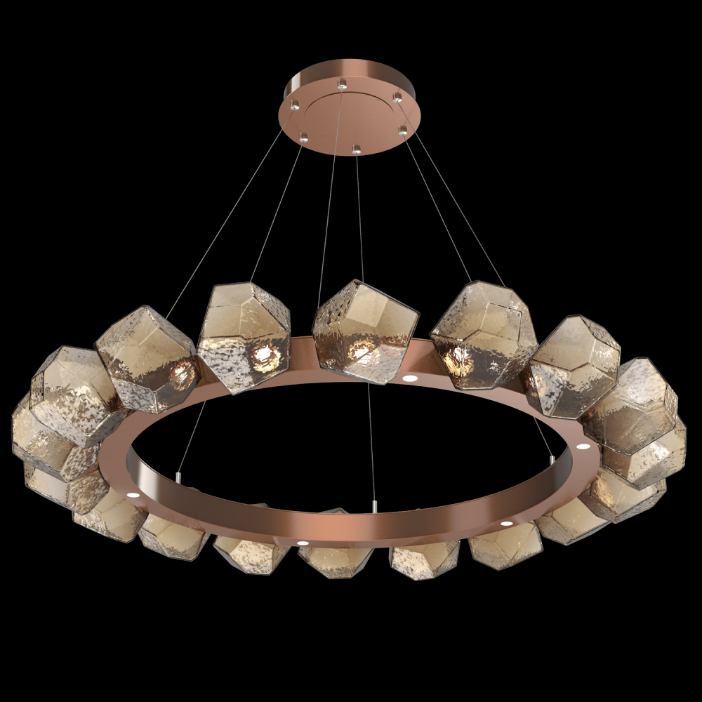 Gem Radial Ring - 48" -Burnished Bronze