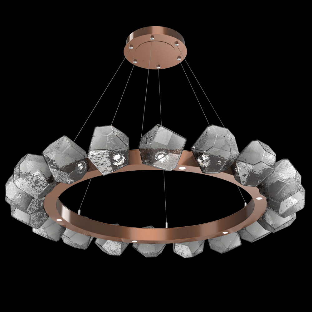 Gem Radial Ring - 48" -Burnished Bronze