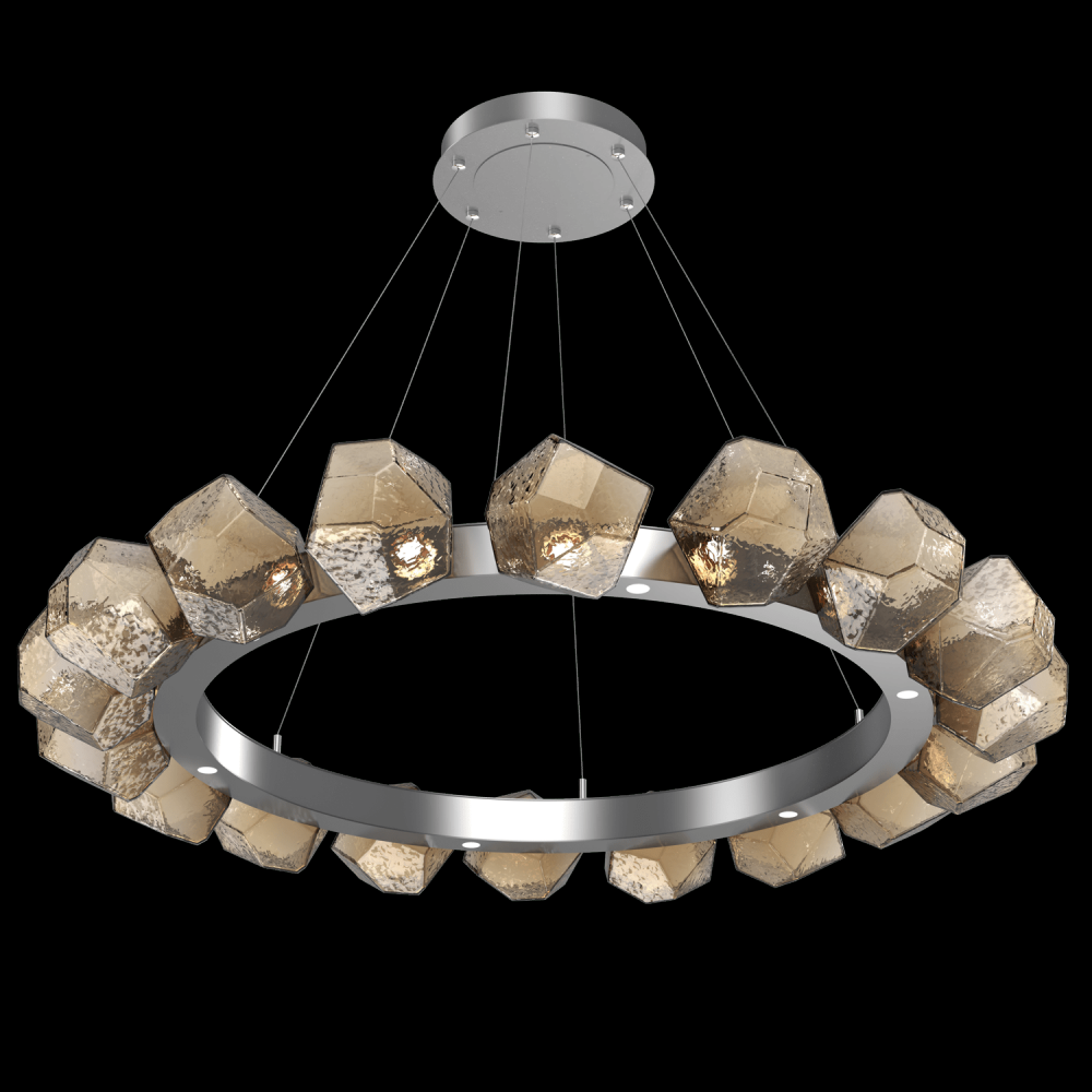 Gem Radial Ring - 48" -Classic Silver