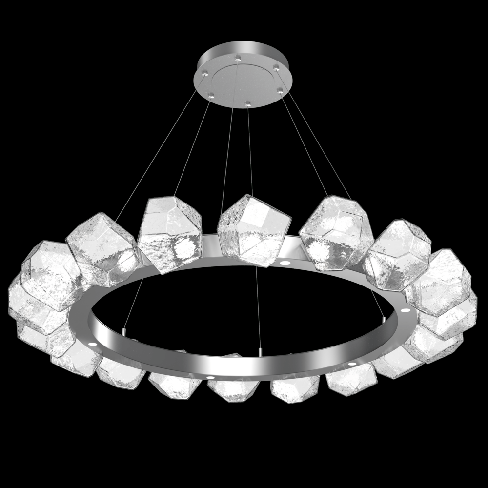 Gem Radial Ring - 48" -Classic Silver