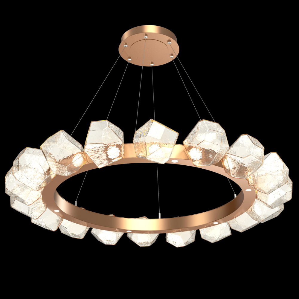 Gem Radial Ring - 48" -Novel Brass