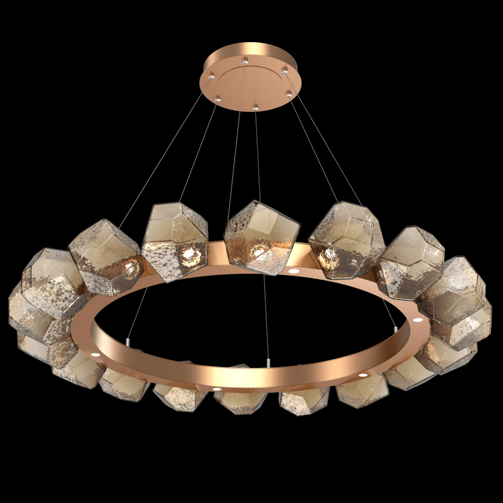 Gem Radial Ring - 48" -Novel Brass