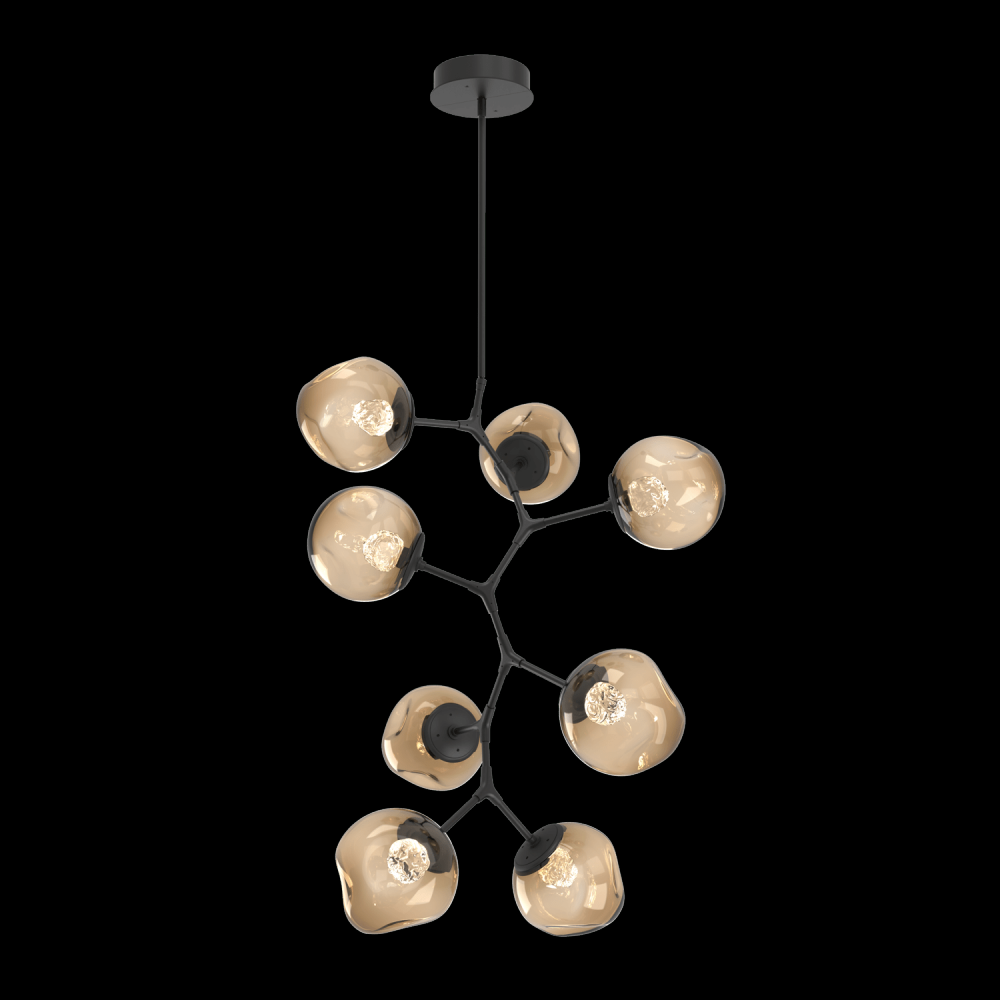 Luna 8pc Vine-Matte Black-Floret Inner