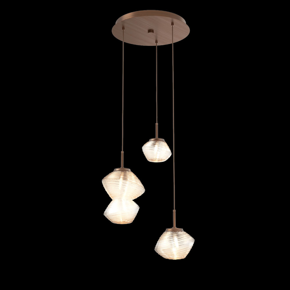 Mesa 3 Multi-Port (Round)-Oil Rubbed Bronze