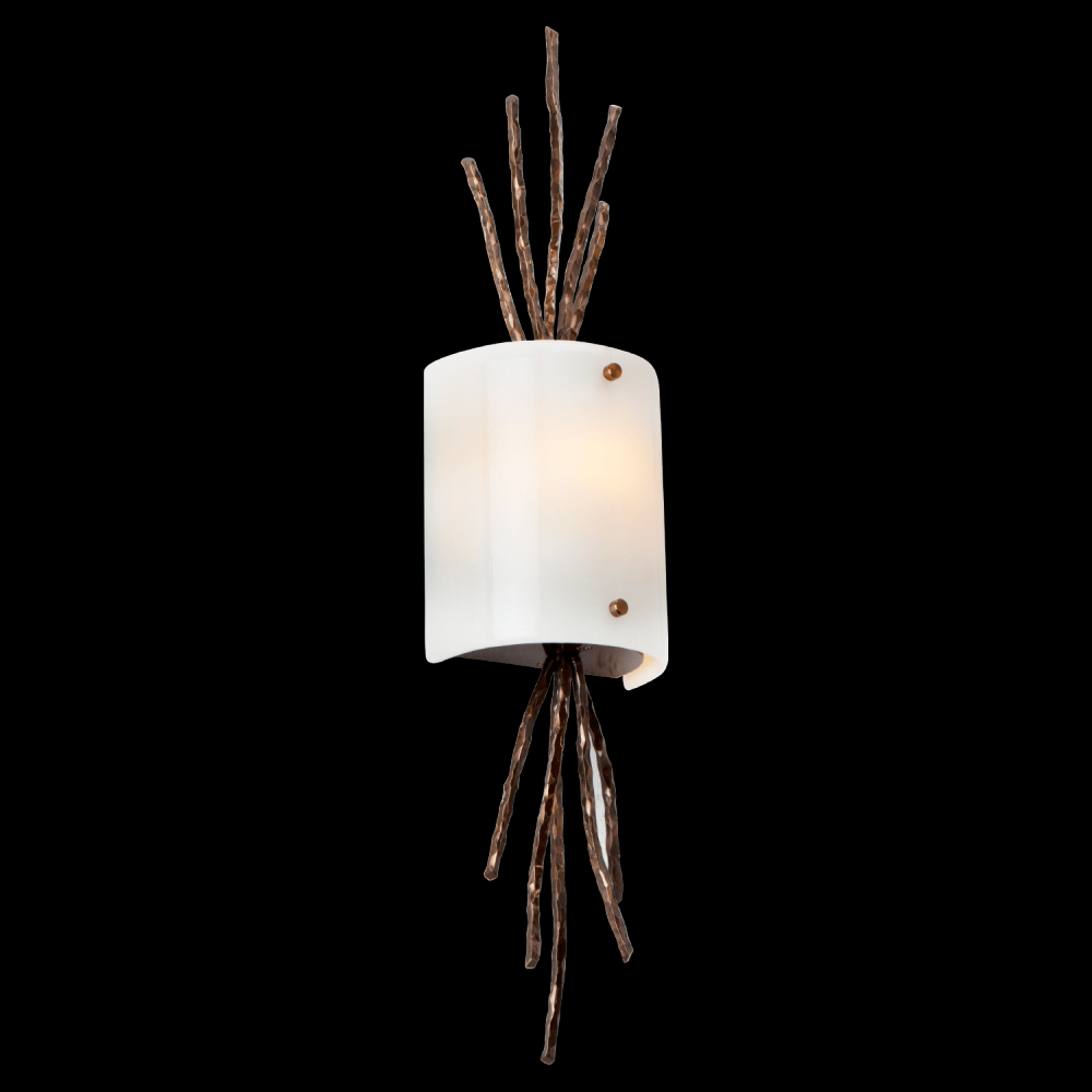 Ironwood Thistle Cover Sconce-0D 5"