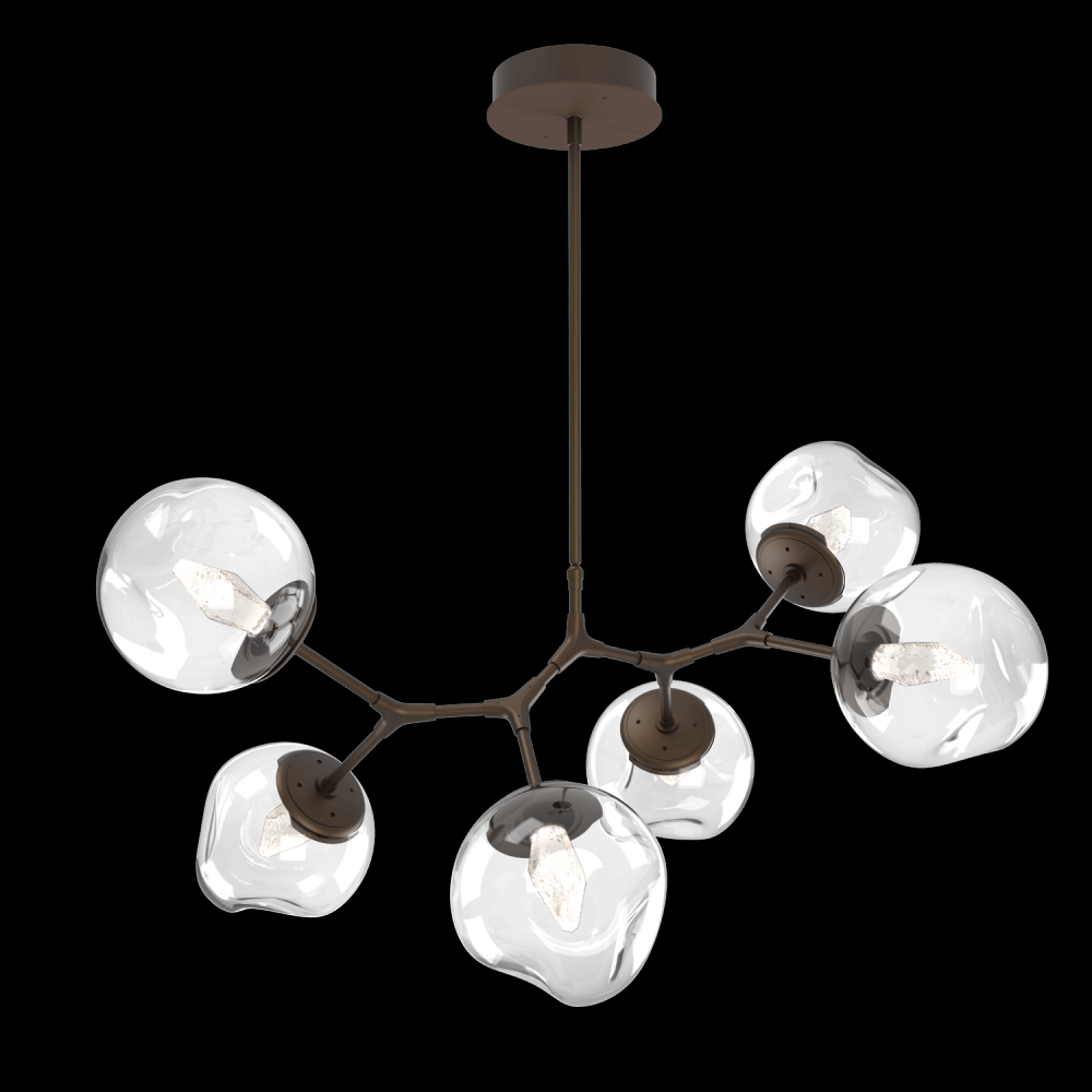 Luna 6pc Branch-Flat Bronze-Geo Inner