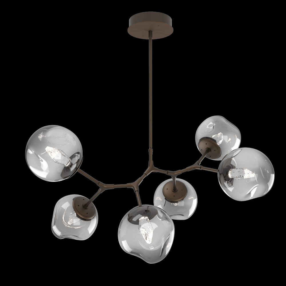 Luna 6pc Branch-Flat Bronze-Geo Inner