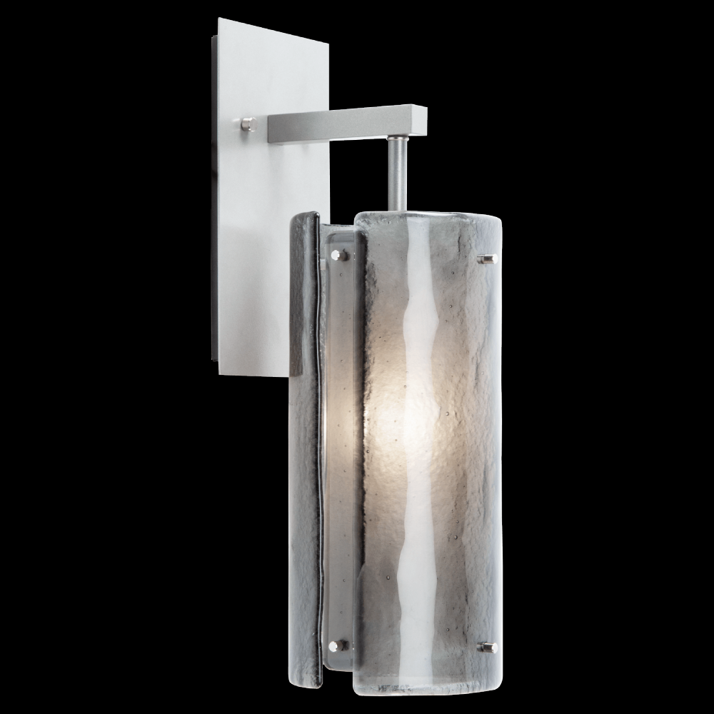 Textured Glass Wall Sconce-14