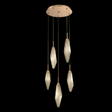 Hammerton CHB0050-05-NB-CB-C01-L3 - Rock Crystal Round 5pc Multi-Pendant