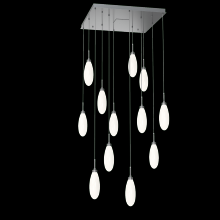 Hammerton CHB0071-12-GM-WL-C01-L3 - Fiori Square 12pc Multi-Pendant