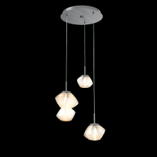 Hammerton CHB0089-03-GM-A-C01-L1 - Mesa Round 3pc Multi-Pendant