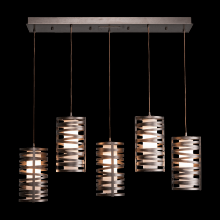 Hammerton PLB0013-05-GP-F-C01-L1 - Tempest Linear 5pc Multi-Pendant