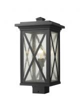 Z-Lite 583PHBS-BK - 1 Light Outdoor Post Mount Fixture