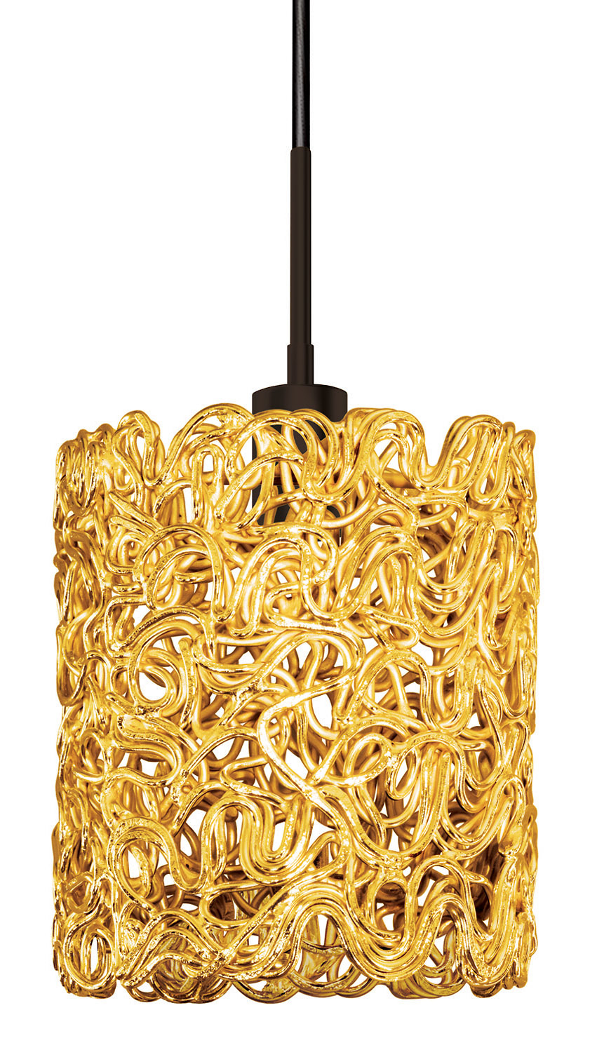 Pendant Spaga Gold Satin Nickel Hal G4 35W 700lm Monopoint