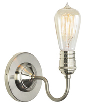 Stone Lighting WS157BSNRT6B - Wall Sconce Retro Satin Nickel E26 Edison Bulb 60W