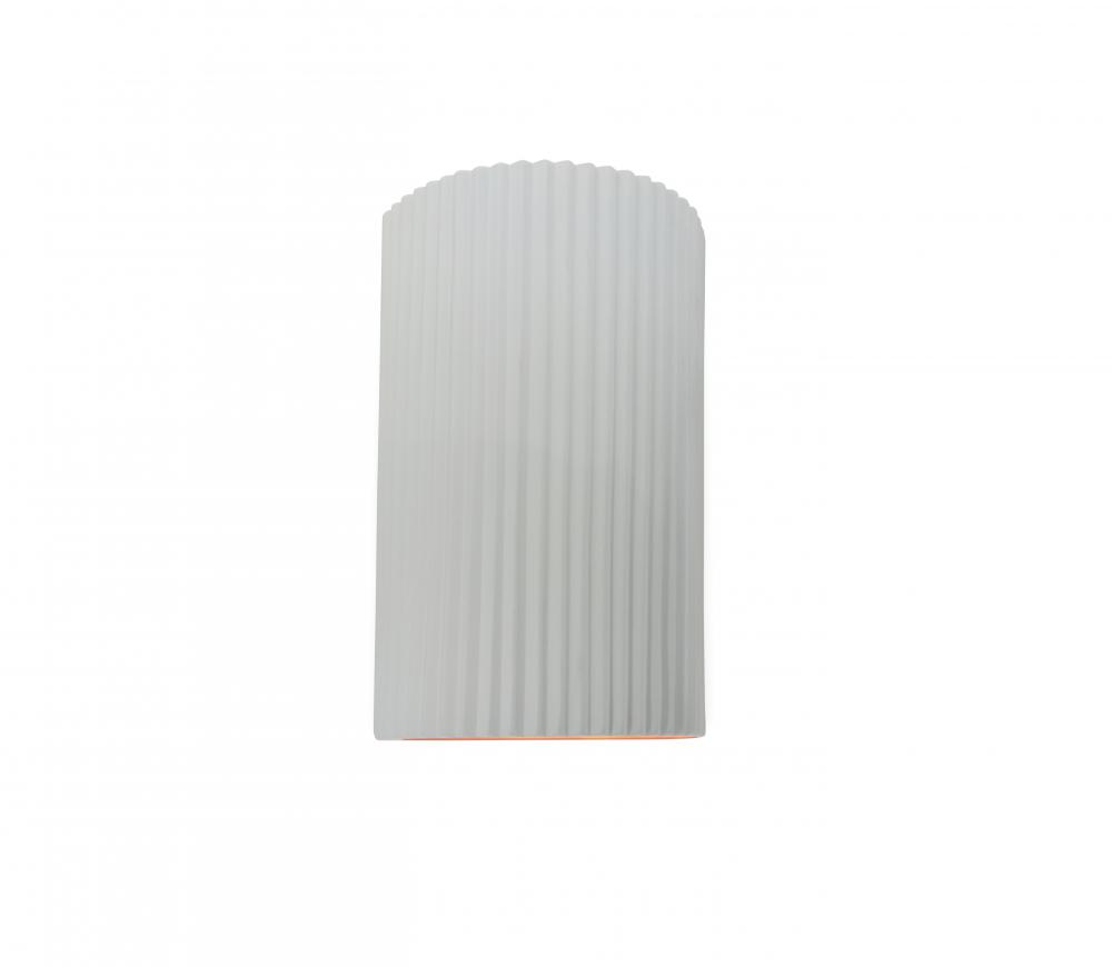 Small ADA LED Pleated Cylinder (Outdoor)