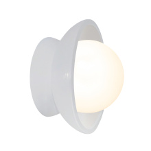 Justice Design Group CER-3035-WTWT - Mini Coupe Wall Sconce