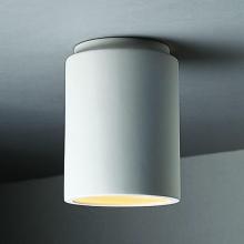 Justice Design Group CER-6100W-BLK-LED-1000 - Flush-Mount