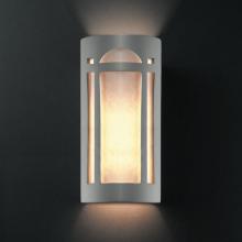 Justice Design Group CER-7397W-BLK-LED-1000 - Wall Sconce