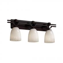 Justice Design Group FSN-8503-15-MROR-CROM - Argyle 3-Light Bath Bar