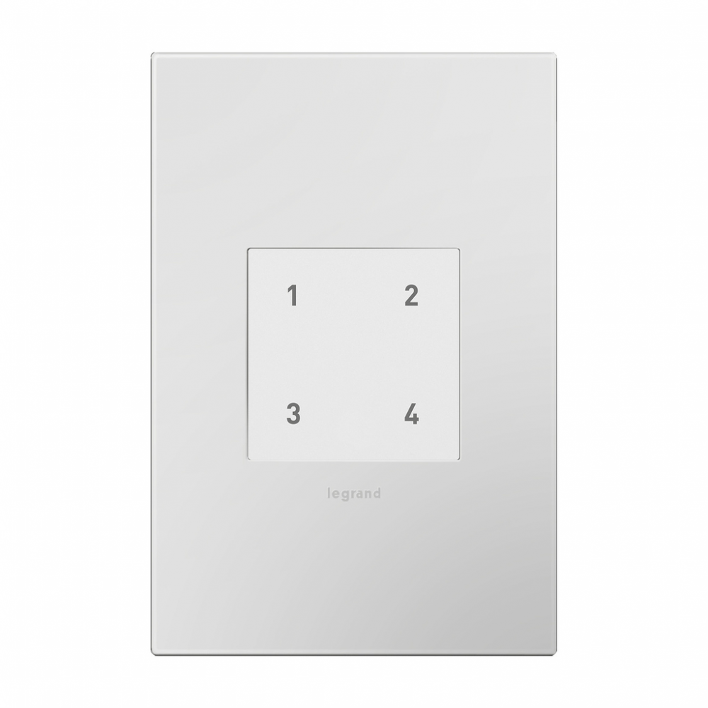 adorne? Wireless Smart Scene Switch with Netatmo, White