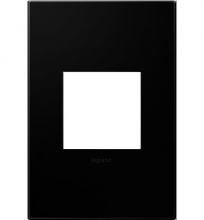 Legrand AWP1G2NK4 - adorne? Black Ink One-Gang Screwless Wall Plate