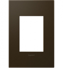 Legrand AWP1G3BR4 - adorne? Bronze One-Gang-Plus Screwless Wall Plate