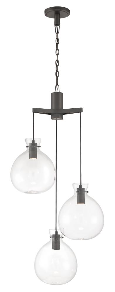 Selina Tiered Globe LED Chandelier