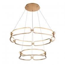 WAC US PD-54934-SG - Charmed LED Two-Tier Chandelier