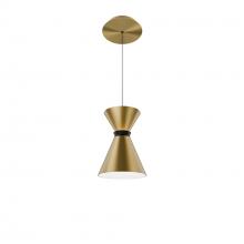 WAC US PD-57108-35-AB/BK - Pin Up Pendant Light