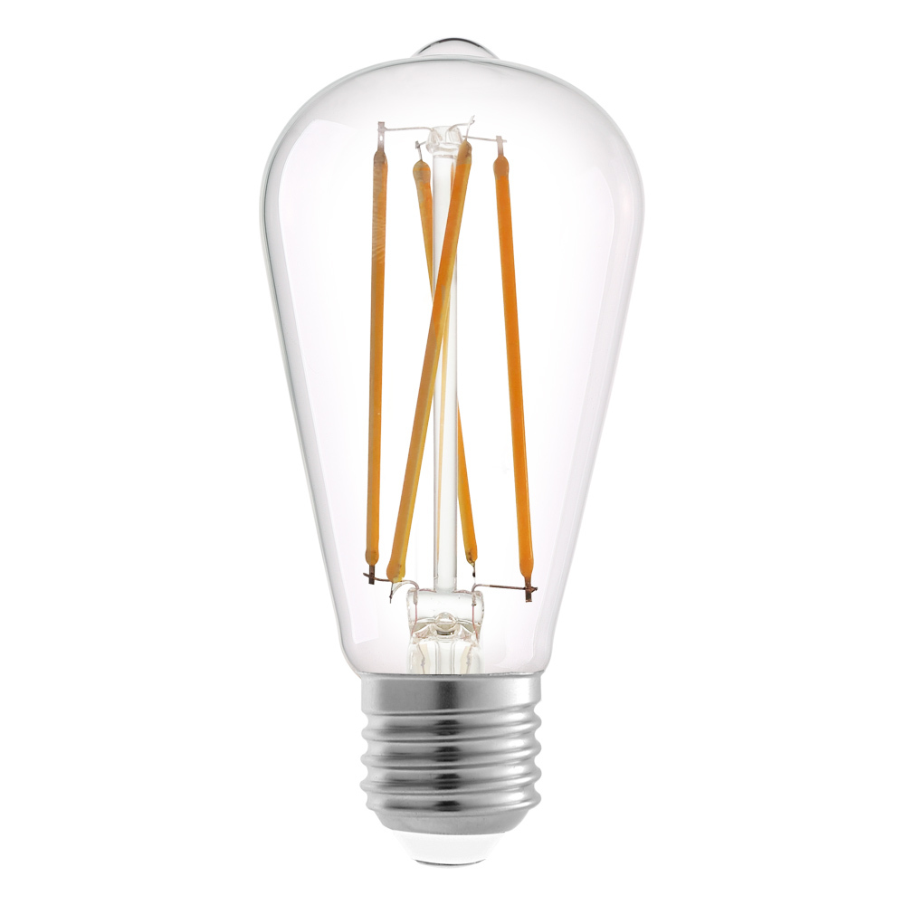 4.5W Clear LED ST19-E26/Medium (Standard) Base Bulb 500 Lumens, 3000K (10 pack) (10 pack)