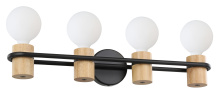 Eglo 205371A - Chieveley - 4 LT Open Bulb Bath/Vanity Light