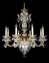 Schonbek 1870 1248-211S - Bagatelle 11 Light 120V Chandelier in Aurelia with Crystals from Swarovski®