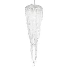 Schonbek 1870 CH2413N-401R - Chantant 6 Light 120V Pendant in Polished Stainless Steel with Radiance Crystal