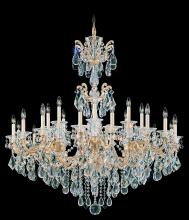 Schonbek 1870 5013-26R - La Scala 24 Light 120V Chandelier in French Gold with Radiance Crystal