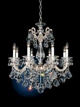 Schonbek 1870 5073-26R - La Scala 8 Light 120V Chandelier in French Gold with Radiance Crystal