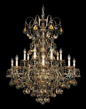 Schonbek 1870 3658-26S - New Orleans 14 Light 120V Chandelier in French Gold with Clear Crystals from Swarovski