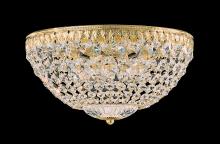Schonbek 1870 1562-211R - Petit Crystal 5 Light 120V Flush Mount in Aurelia with Radiance Crystal