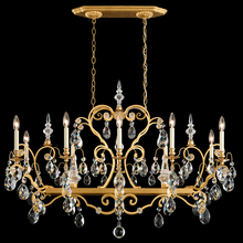 Schonbek 1870 3795N-26S - Renaissance 12 Light 120V Chandelier in French Gold with Crystals from Swarovski®
