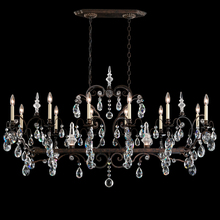 Schonbek 1870 3796N-26S - Renaissance 14 Light 120V Chandelier in French Gold with Crystals from Swarovski®