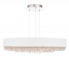 Schonbek 1870 S6329-401RW1 - Eclyptix LED 29IN 3000K/3500K/4000K 120V Pendant in Polished Stainless Steel with Radiance Wavy Cr