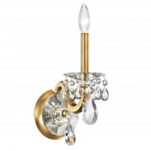 Schonbek 1870 S8601N-23R - San Marco 1 Light 120V Wall Sconce in Etruscan Gold with Radiance Crystal