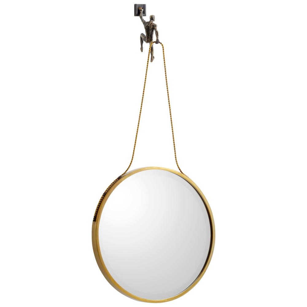 Muscle Man Mirror Golden Bronze