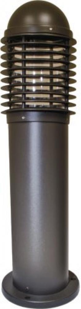 CAST ALUM BOLLARD G24 2PIN 20W 112 LEDS 120-277V 24"