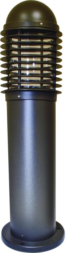 CAST ALUMINUM BOLLARD 70W HPS 120V 24"