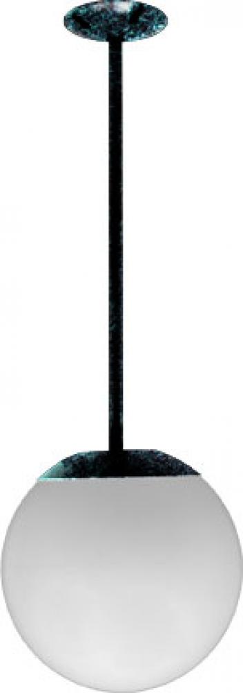 13" CEILING GLOBE FIX 18" DROP 60W INCAND 120V