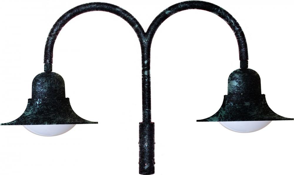 DROP LIGHT POST TOP FIX 2 X 70W MH MT